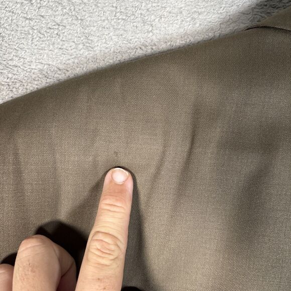 Lauren Ralph Lauren Suit‎ 2 Piece Men’s Size 44R/34W Olive Green Wool - Picture 15 of 16